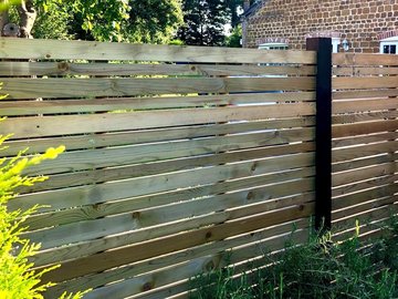 Slatted Fencing